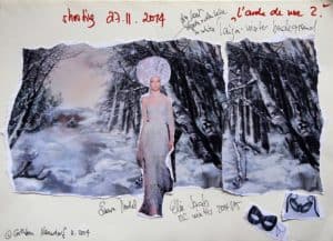 Storyboard Elie Saab, "L'Arche de Noé I", Project for Beirut Art Fair, Lebanon