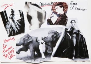 Storyboard Harper's Bazaar Special Dior Paris