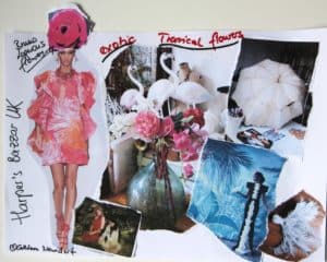 Storyboard Harper's Bazaar UK Flowers
