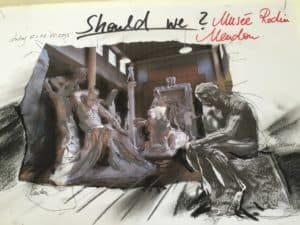 Storyboard Musée Rodin Meudon, France