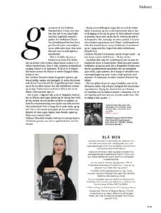 In Magazine, Denmark, 2017
